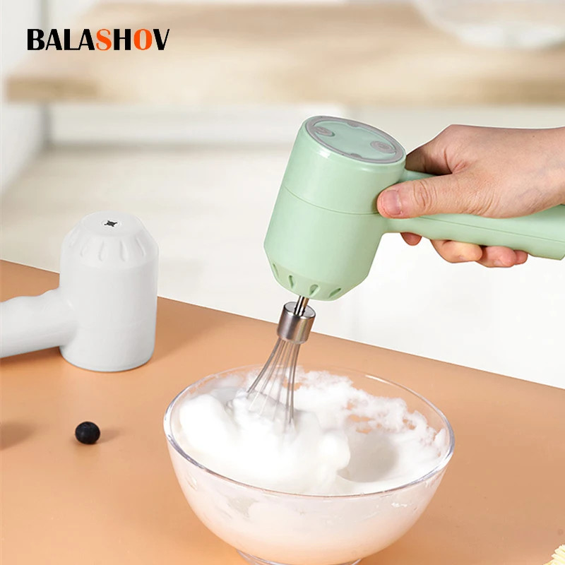 Batteur à main sans fil BALASHOV : un mixage puissant pour la pâtisserie et bien plus encore